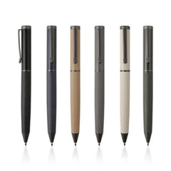 AGENDA PEN PLUS – Premium Stainless Steel & Copper Metal Pen with Smooth Blue Premec Ink