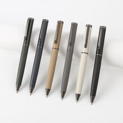 AGENDA PEN PLUS – Premium Stainless Steel & Copper Metal Pen with Smooth Blue Premec Ink