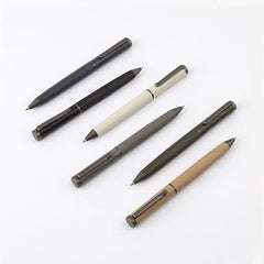 AGENDA PEN PLUS – Premium Stainless Steel & Copper Metal Pen with Smooth Blue Premec Ink
