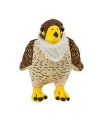Falcon Plush Toys with White Scarf for Branding 22 cm