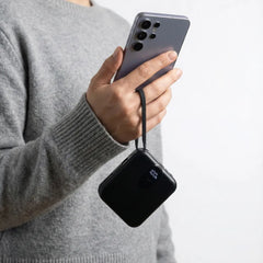 Fast Charging Digital Powerbank 38.5Wh, Built-in Type-C, 10K mAh