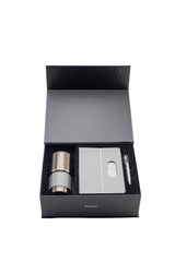 Executive 3-Piece Gunmetal Collection – Slate Grey & Matte Chrome