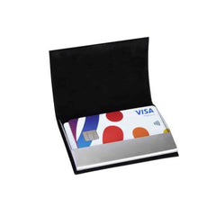 IRTA - Executive Set of Passport Cover, Name Card Holder and Metal Pen - Black