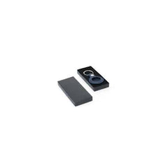 LEEVI - Santhome® PU Keychain with Santhome Tag pocket - Navy Blue