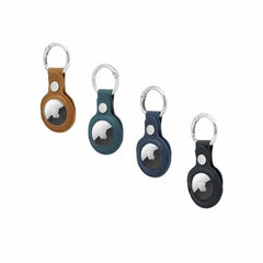 LEEVI - Santhome® PU Keychain with Santhome Tag pocket - Tan
