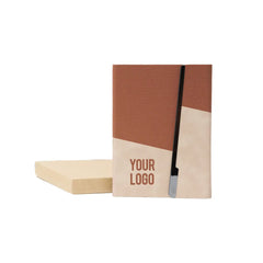 A5 Premium Notebook with Metal Foldable Closure (Brown)