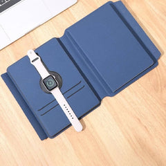 ONEX - CHANGE ZERO Recycled 10000mAh 15W MagSafe Wireless A5 Organizer 32GB - Navy Blue