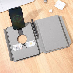 ONEX - CHANGE ZERO Recycled 10000mAh 15W MagSafe Wireless A5 Organizer 32GB - Grey