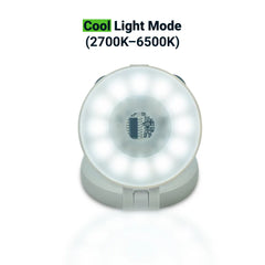 Pocket Selfie Ring Light with MagSafe, Bi-Color LED, 180° Flip Design