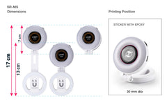 Pocket Selfie Ring Light with MagSafe, Bi-Color LED, 180° Flip Design