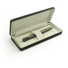 Executive Swirl-Pattern Rollerball Pen with Luxury PU Leather Gift Box