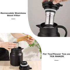 Arabic Tea & Coffee Pot with Cups Set 1000 ml – Ramdan Gifts