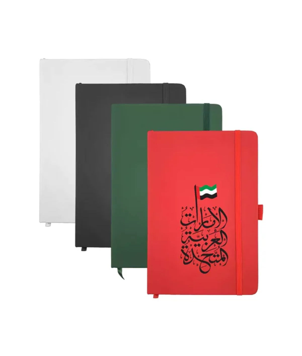 UAE Day PU Notebooks with Pen Holder