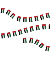 UAE String Flags and Flag Bunting 32Pcs