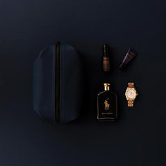 VINGA Baltimore Wash Bag - Navy