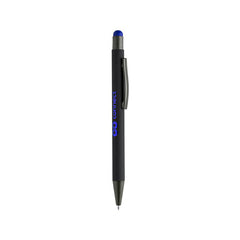 VOJENS - Giftology Metal Soft-touch Ballpen with Stylus - Blue