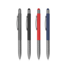 Stylus Metal Pens with Textured Grip