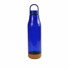 PET Bottles with Cork Base, Twist-off Lid, Handle, 720ml