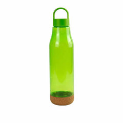 PET Bottles with Cork Base, Twist-off Lid, Handle, 720ml