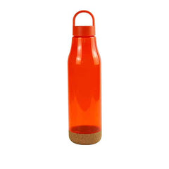PET Bottles with Cork Base, Twist-off Lid, Handle, 720ml