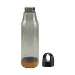 PET Bottles with Cork Base, Twist-off Lid, Handle, 720ml