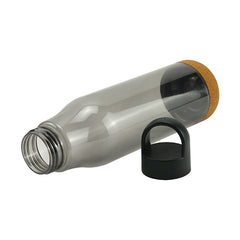 PET Bottles with Cork Base, Twist-off Lid, Handle, 720ml