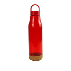 PET Bottles with Cork Base, Twist-off Lid, Handle, 720ml